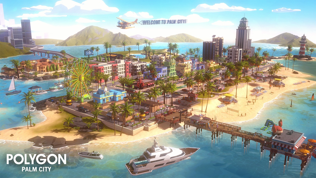 Media 1 for listing POLYGON - Palm City - Art by Synty
