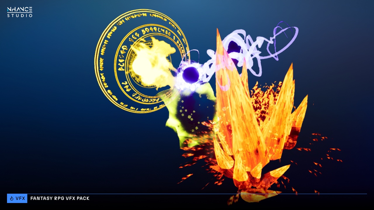Media 1 for listing Fantasy RPG Niagara VFX Pack