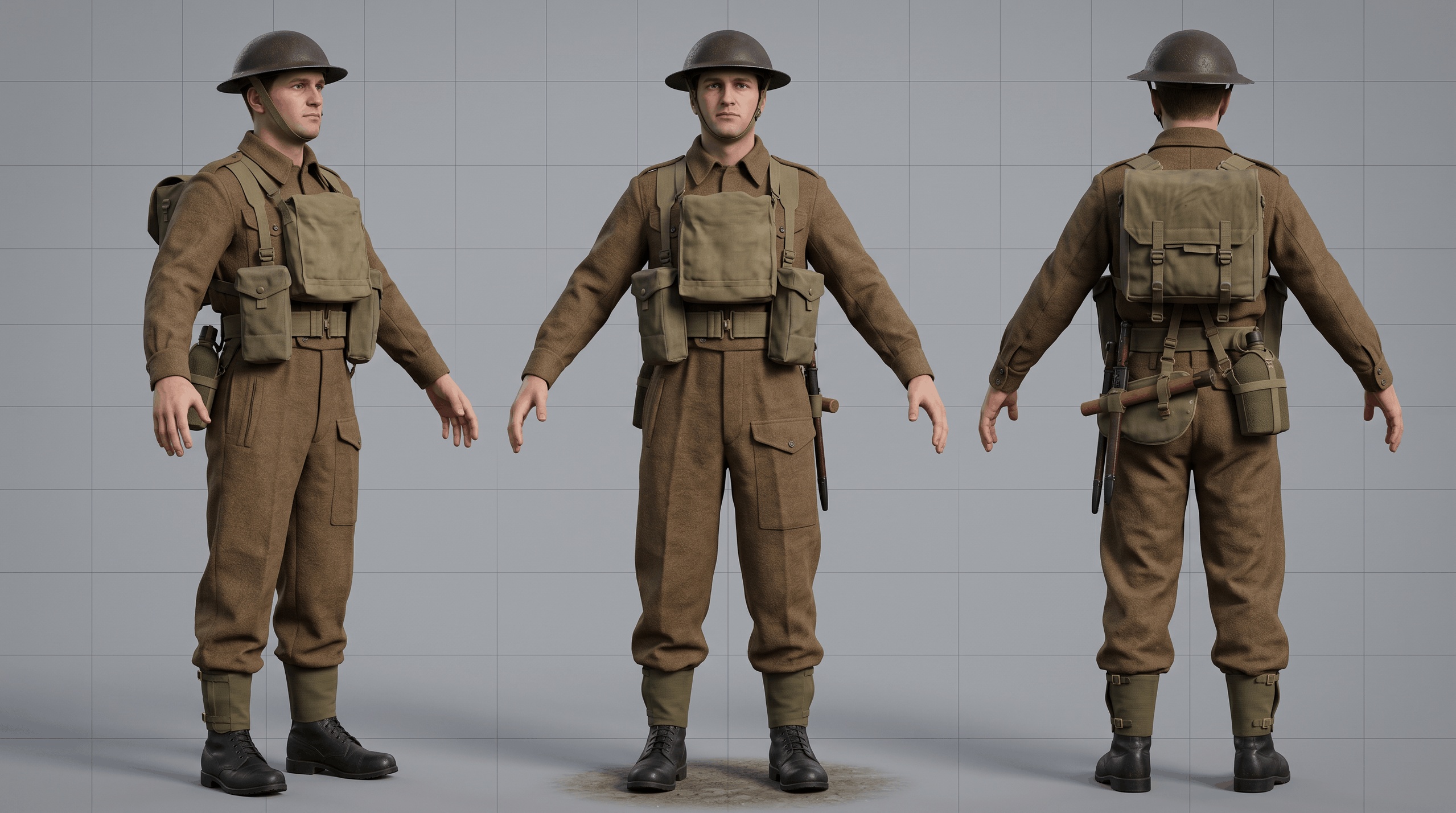 Media 1 for listing Modular WW2 British Uniform / Gear (Clothing)