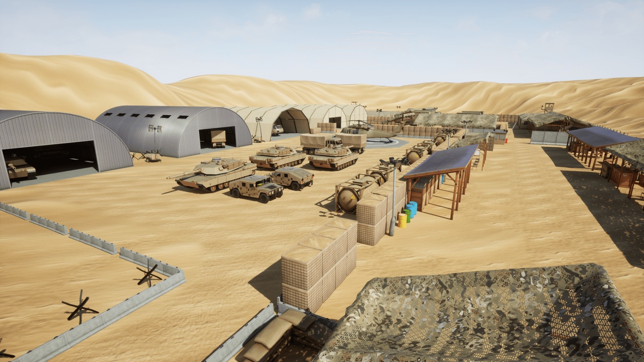 Media 1 for listing Stylized Military Base