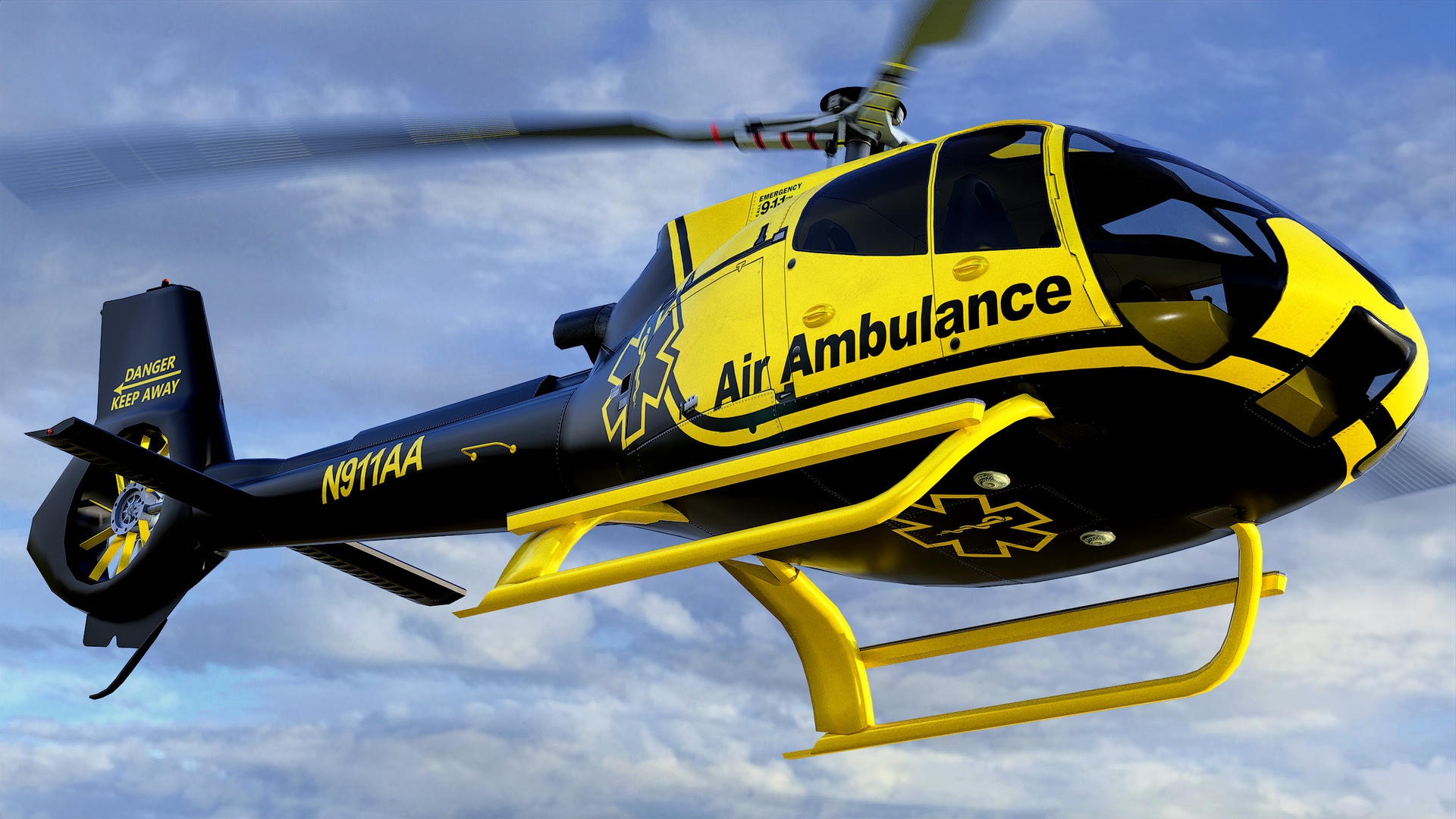 Media 1 for listing Animated Helicopter 21 - Lowpoly PBR