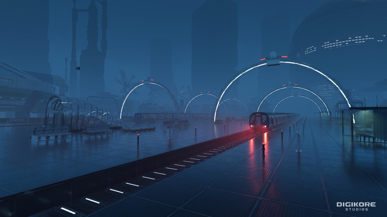 Media 1 for listing Sci-Fi Train Station