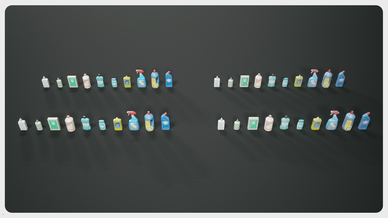 Media 1 for listing Bathroom Props Pack Vol 4