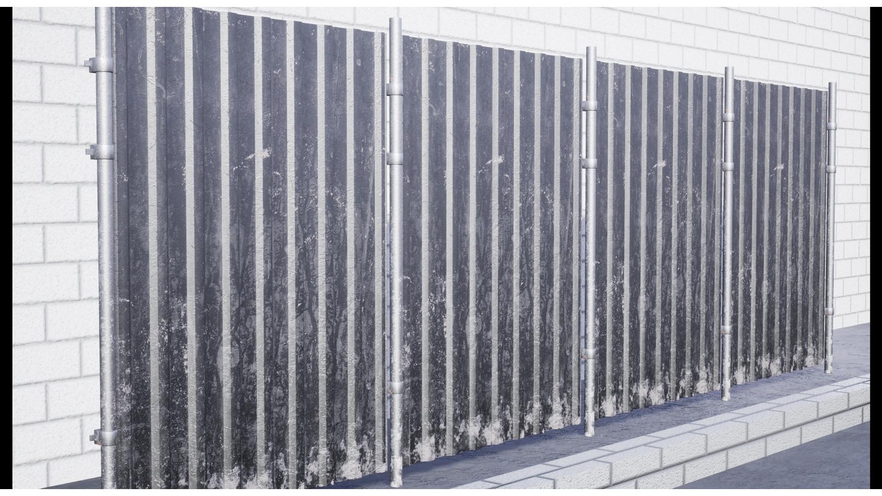 Media 1 for listing Fences Pack Vol.2 - Realistic Modular Fences