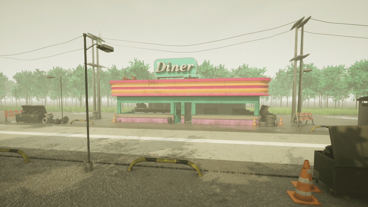 Media 1 for listing Post-Apocalyptic Stylized Restaurant