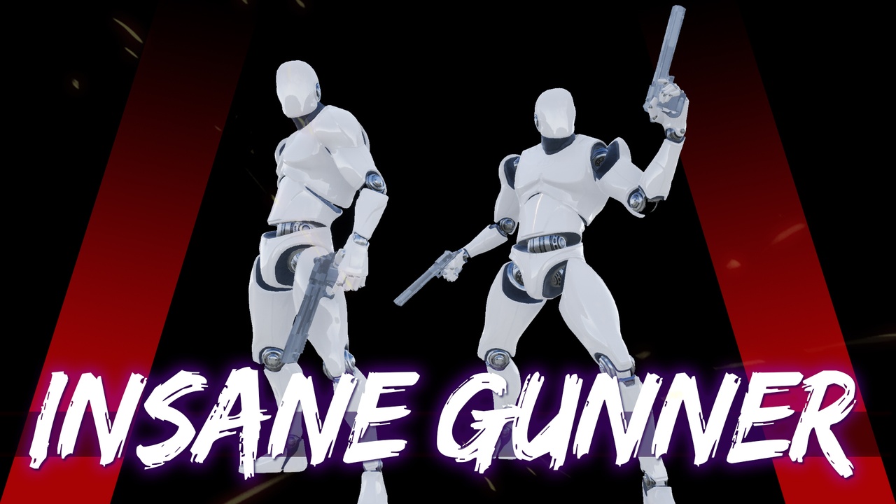 Media 1 for listing Insane Gunner AnimSet