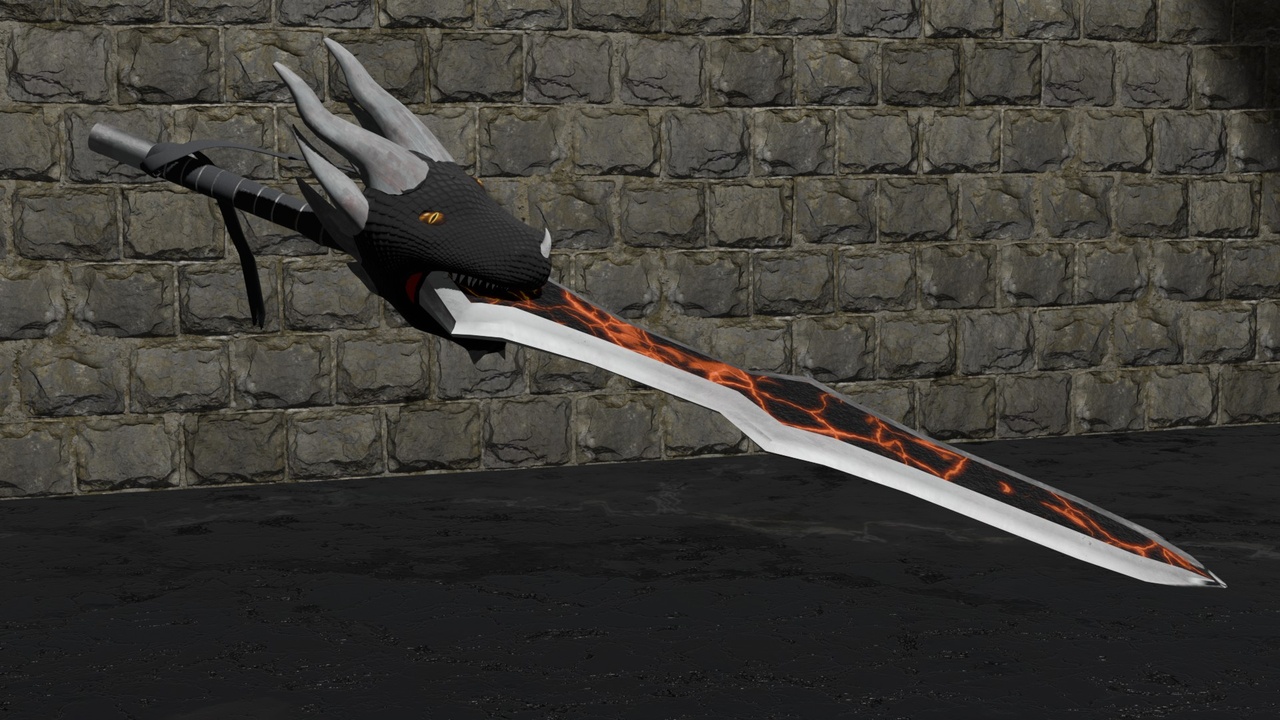 Media 1 for listing Obsidian Tyrant Greatsword