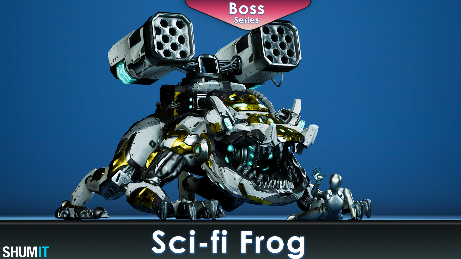 Sci-Fi Frog | Fab