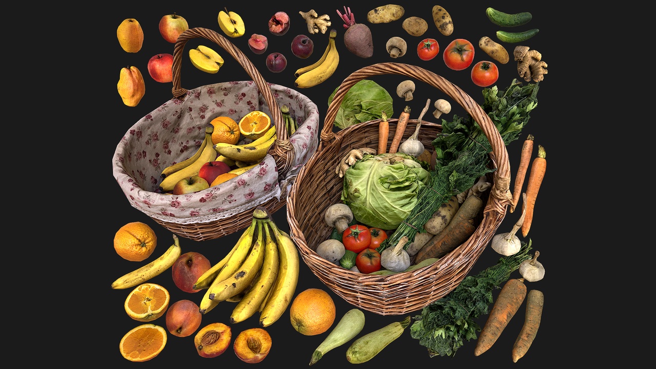 Media 1 for listing Fruits and Vegetables Collection Farm Bazaar Food Pack
