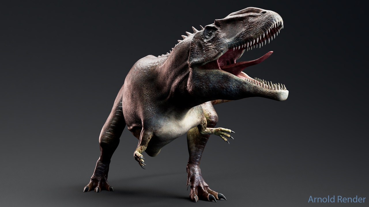 Carcharodontosaurus 제품 등록을 위한 미디어 1개