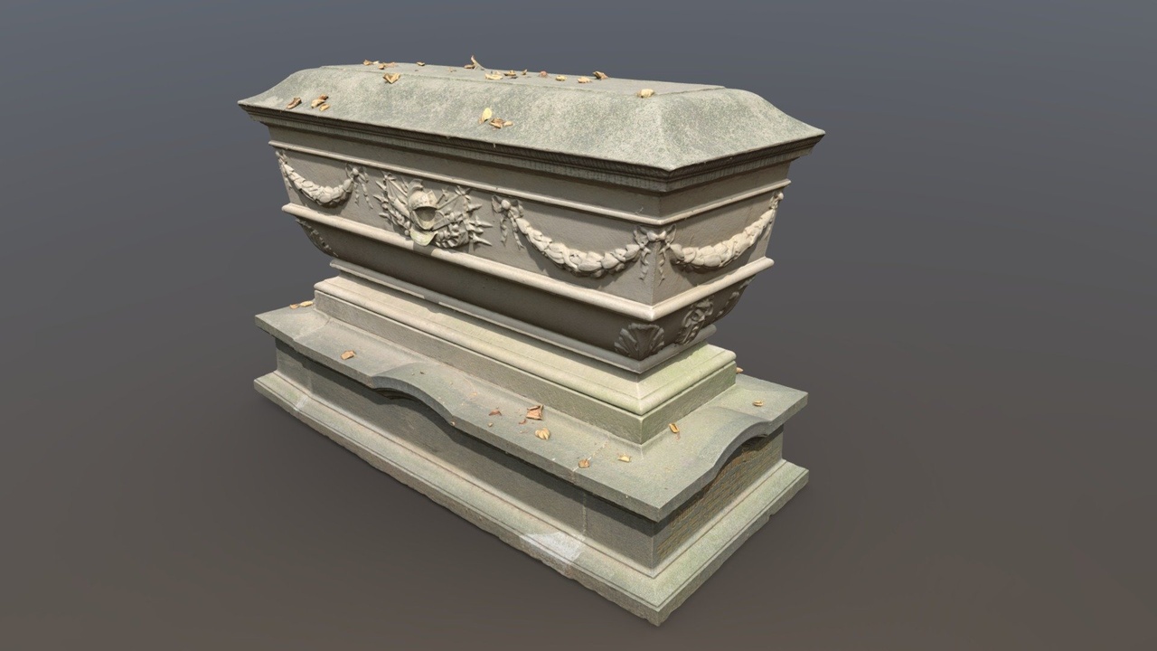 Media 1 for listing Grave Coffin 2, 4K PBR textures