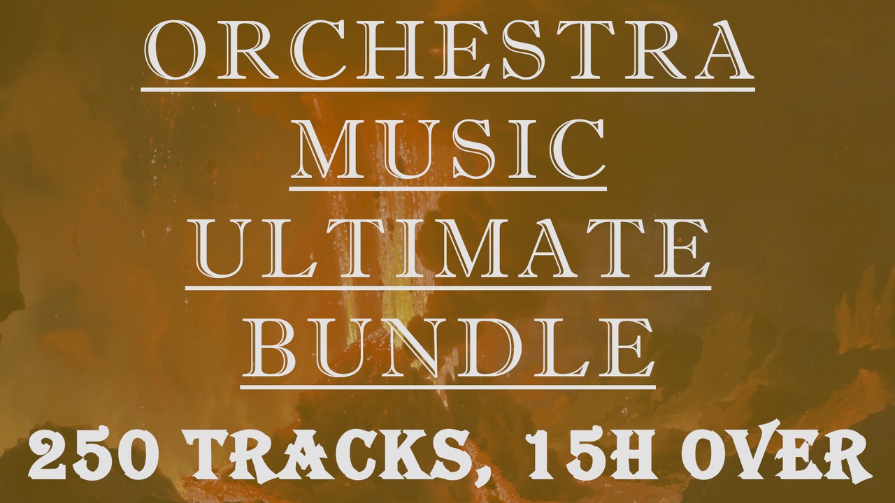 Media 1 for listing Orchestra Music Ultimate Bundle (Dramatic, Electro, Rock )