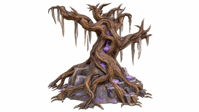 Fantasy Ancient Root Tree preview on Fab