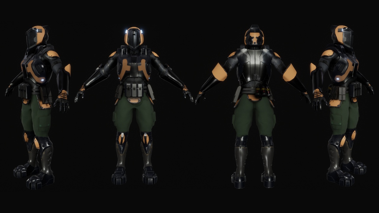 Media 1 for listing Sci-fi NPC