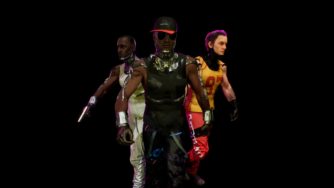 Media 1 for listing Cyberpunk Male A