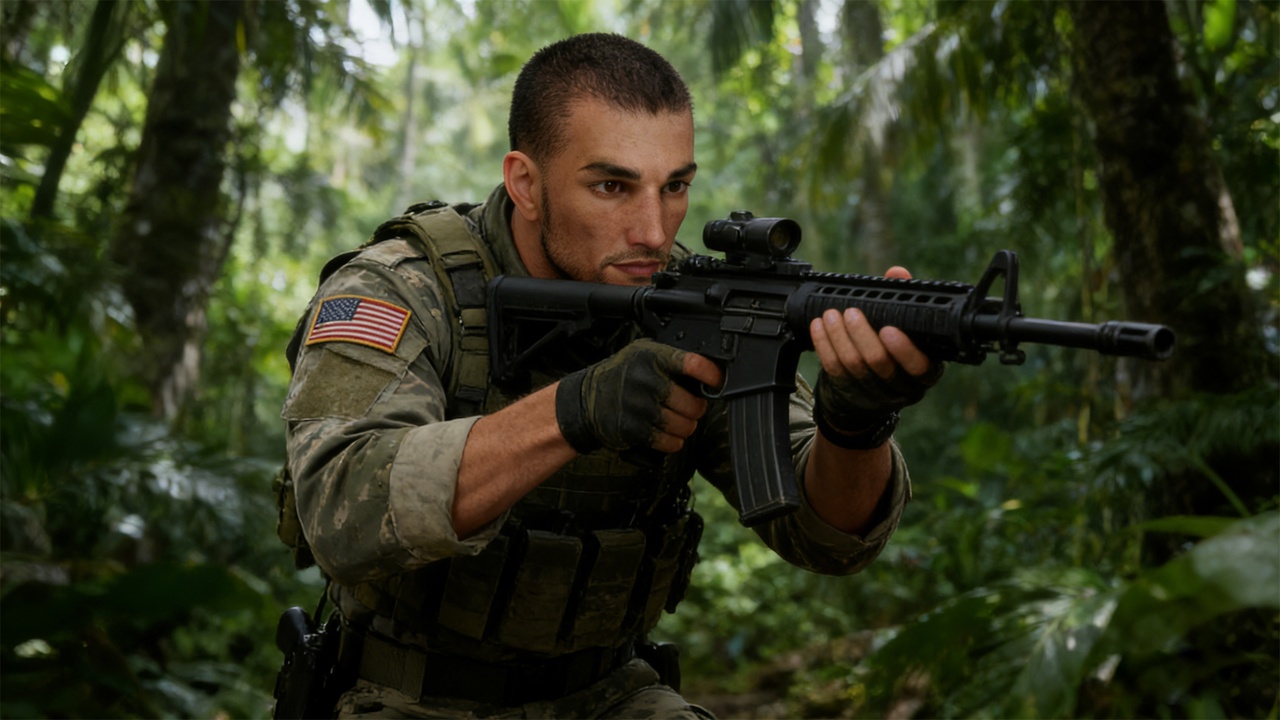 Media 1 for listing Editable Muscular Western Man - Arc.Compatible with Unreal Engine 5.6–5.7