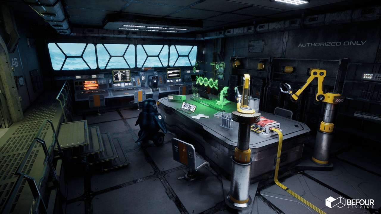 Media 1 for listing Sci-Fi Polar Station Environment (Modular, Space, Station)