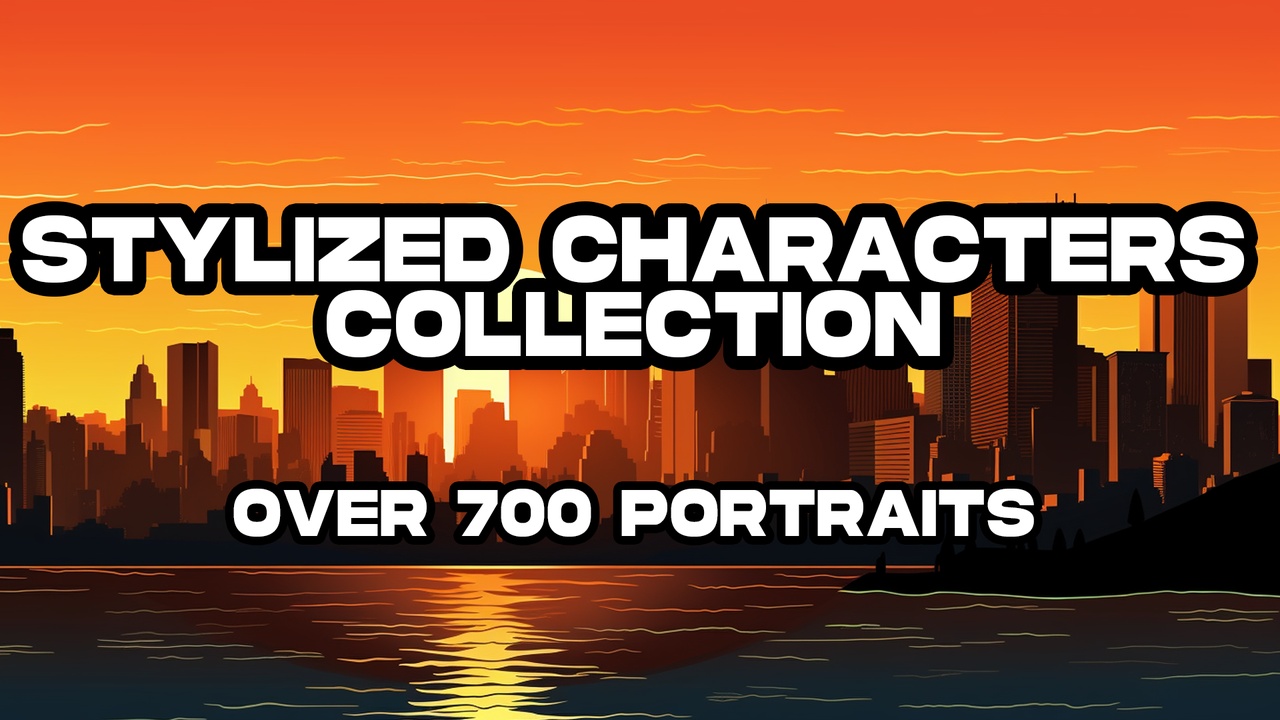 出品Stylized Characters Collectionのメディア1