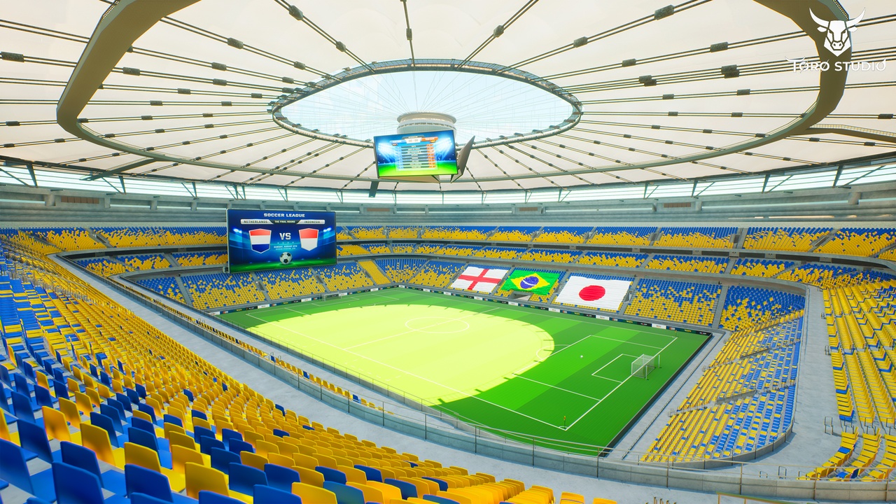 Media 1 for listing Stadium Soccer - UE Environment Pack