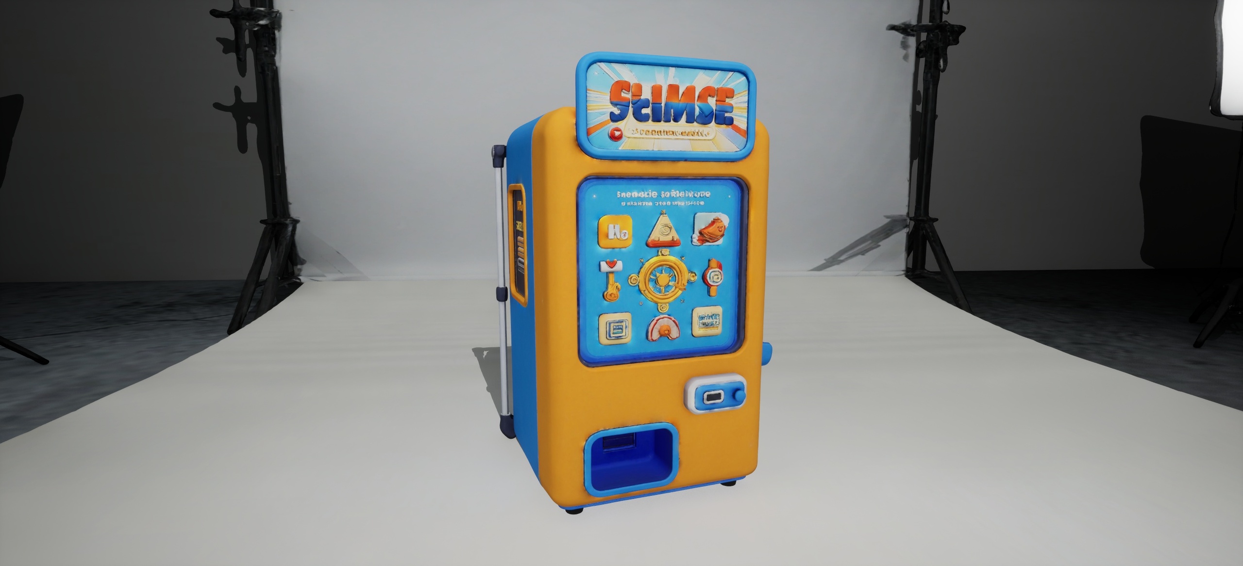 Media 1 for listing Cartoon Arcade Machine - Prop