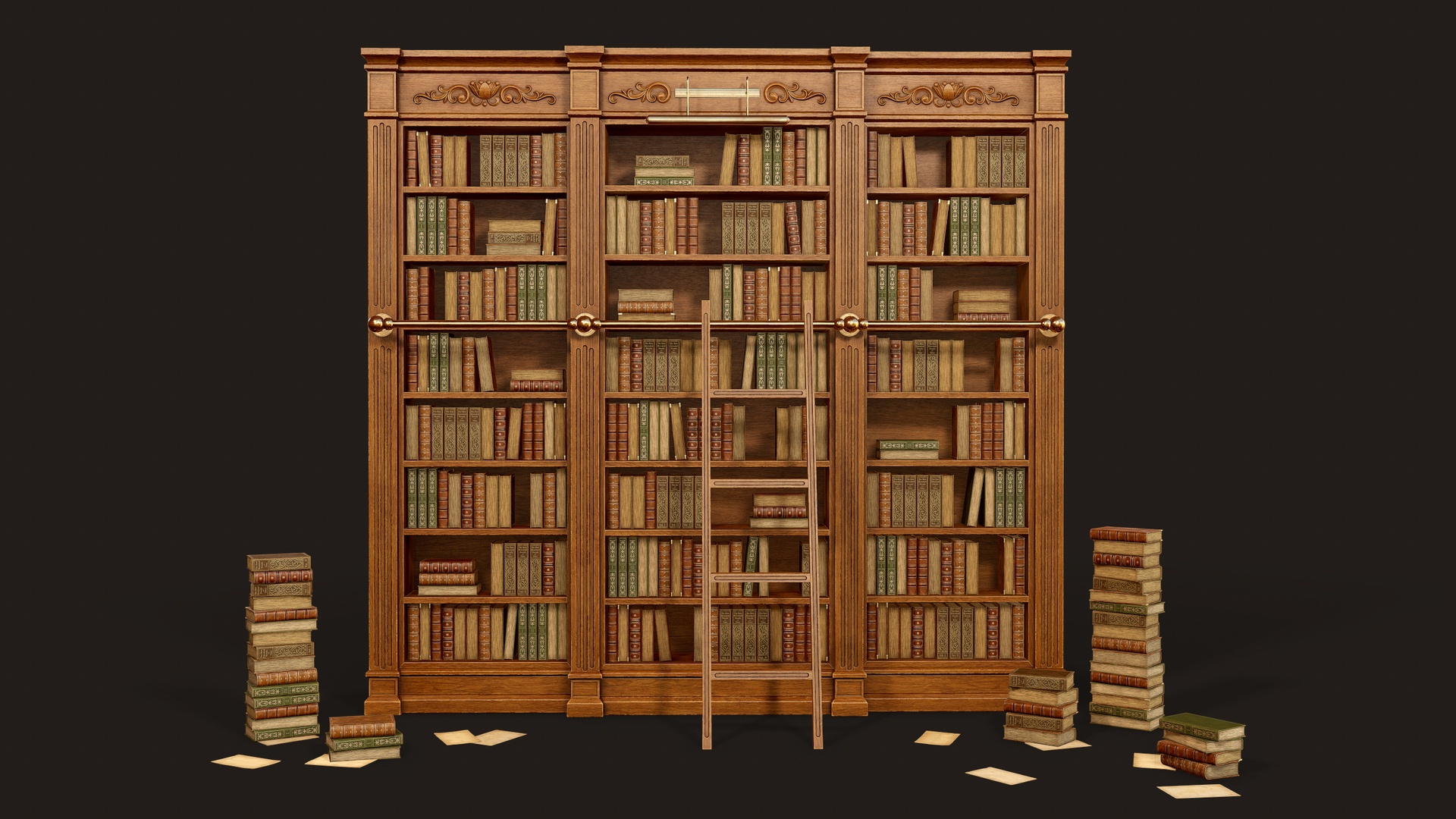 Media 1 for listing Vintage Bookcase
