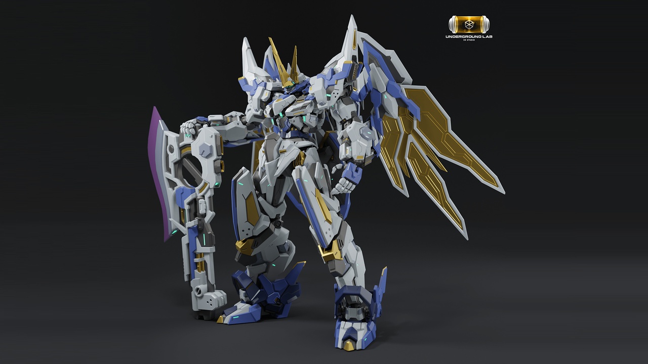 Media 1 for listing XC03 Stagx - GameReady - Original Mecha Design