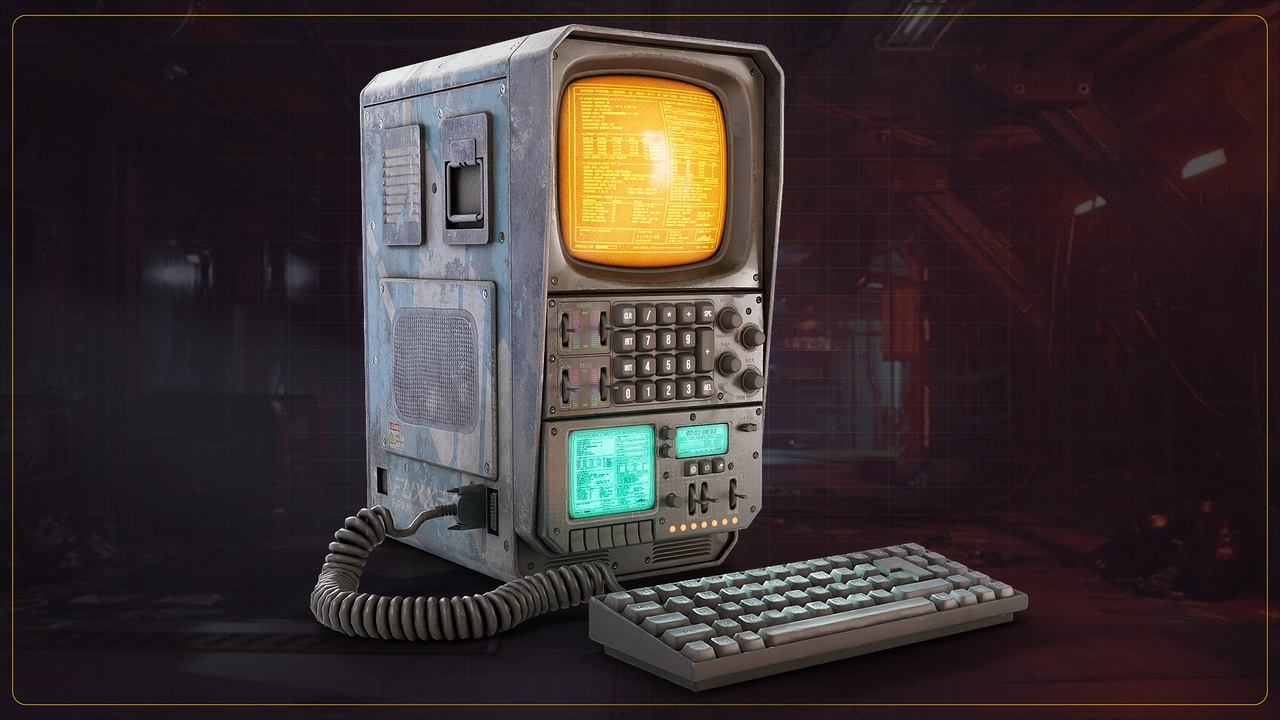 Media 1 for listing Retro Scifi Computer