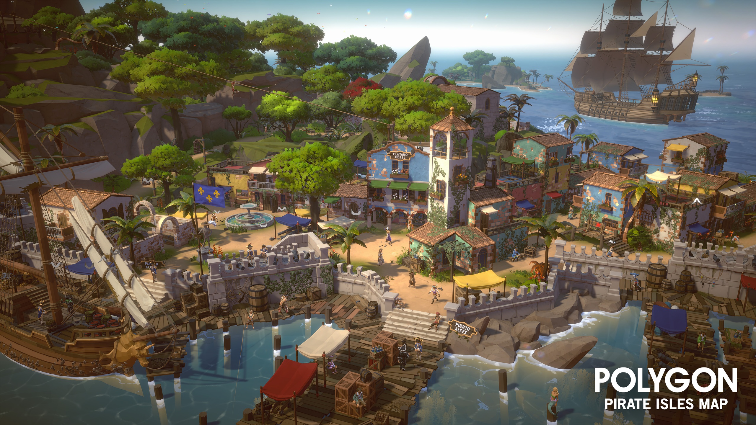 Media 1 for listing POLYGON - Pirate Isles Map by Synty