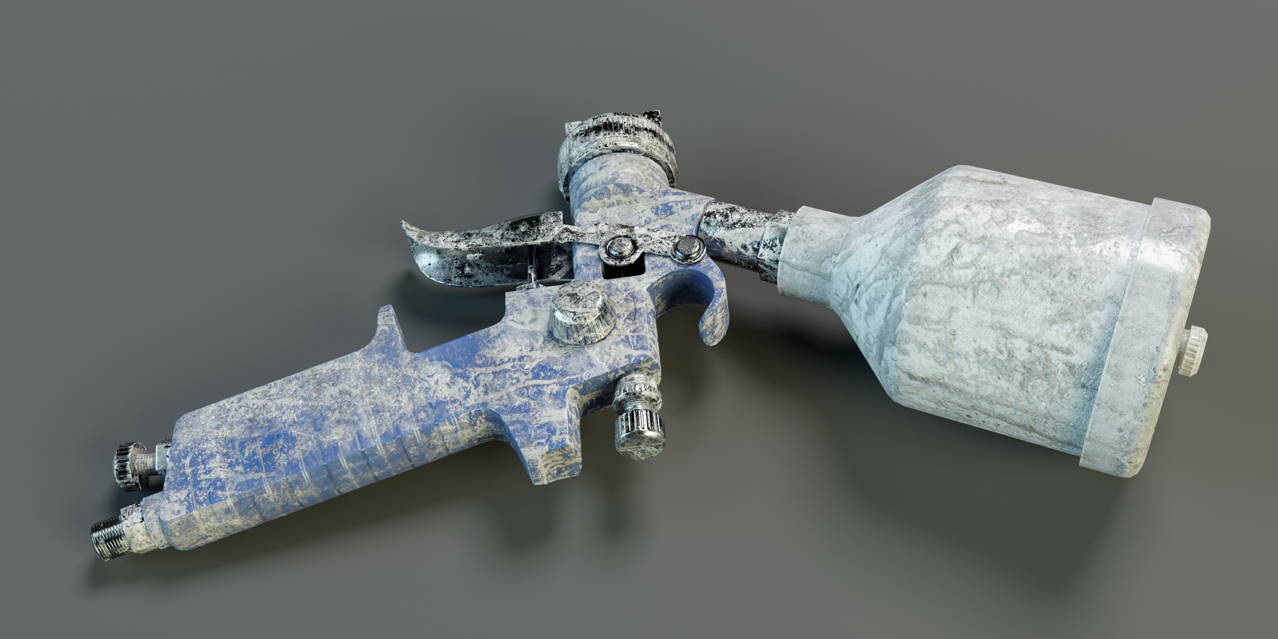 Used Paint Spray Gun PBR 제품 등록을 위한 미디어 1개