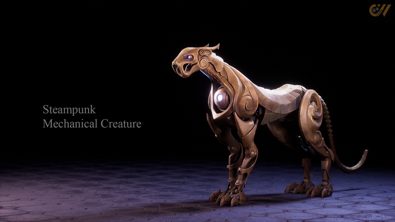 Media 1 for listing Steampunk Mechanical Creature