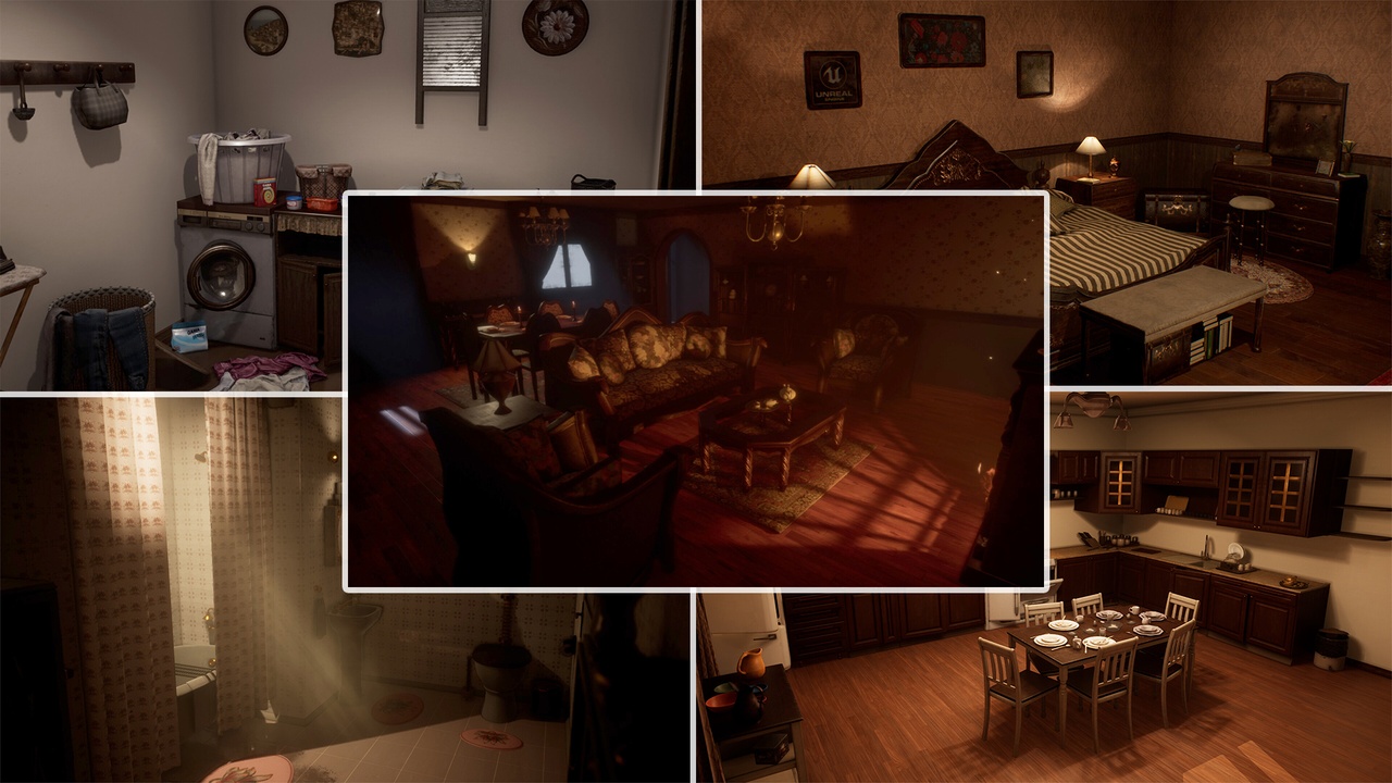 Multimedia 1 para anuncio Vintage House Kit (Interior)