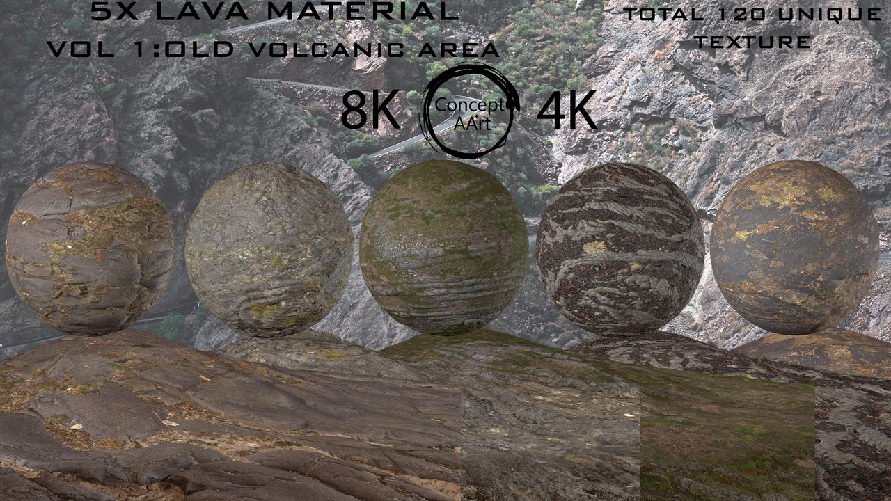 Media 1 for listing VOLCANIC & ROUGH GROUND COLLECTION