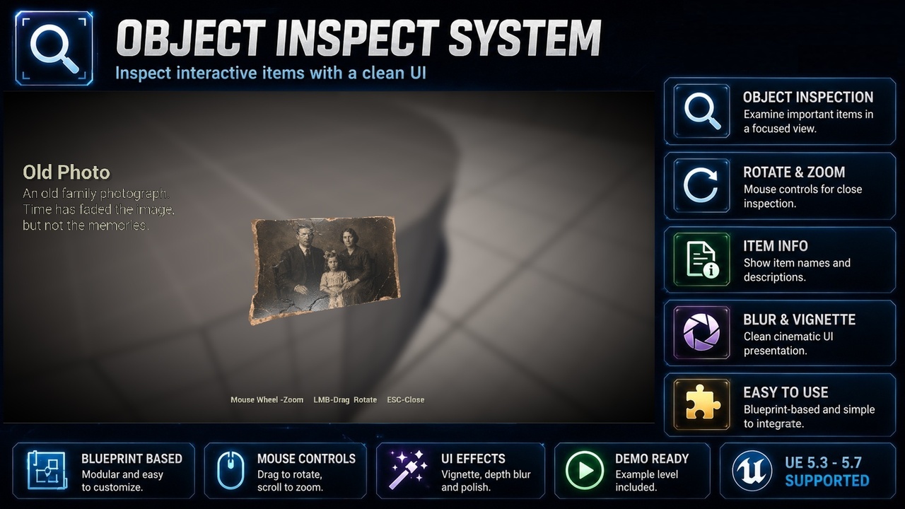Media 1 for listing Object Inspect System