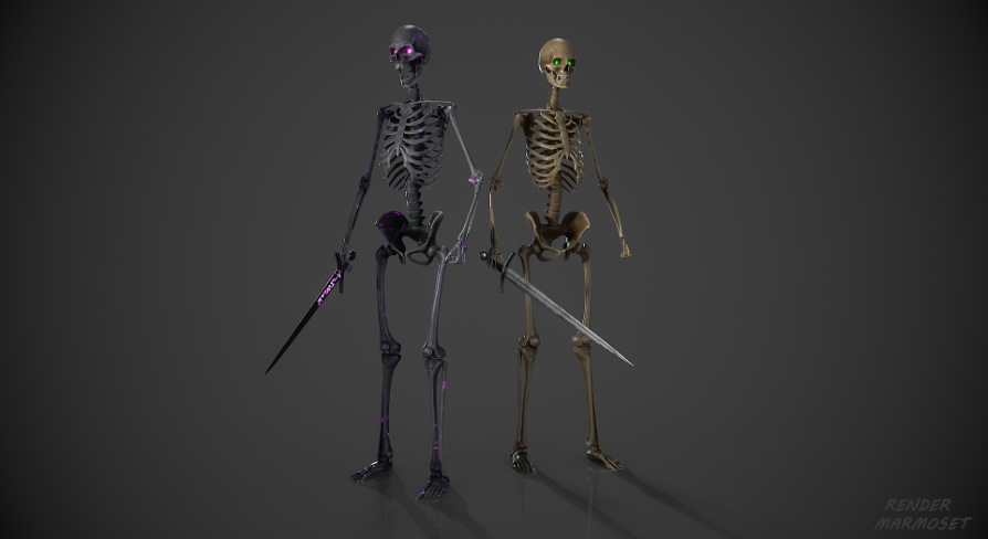 Skeleton Buildar Skeleton | Fab