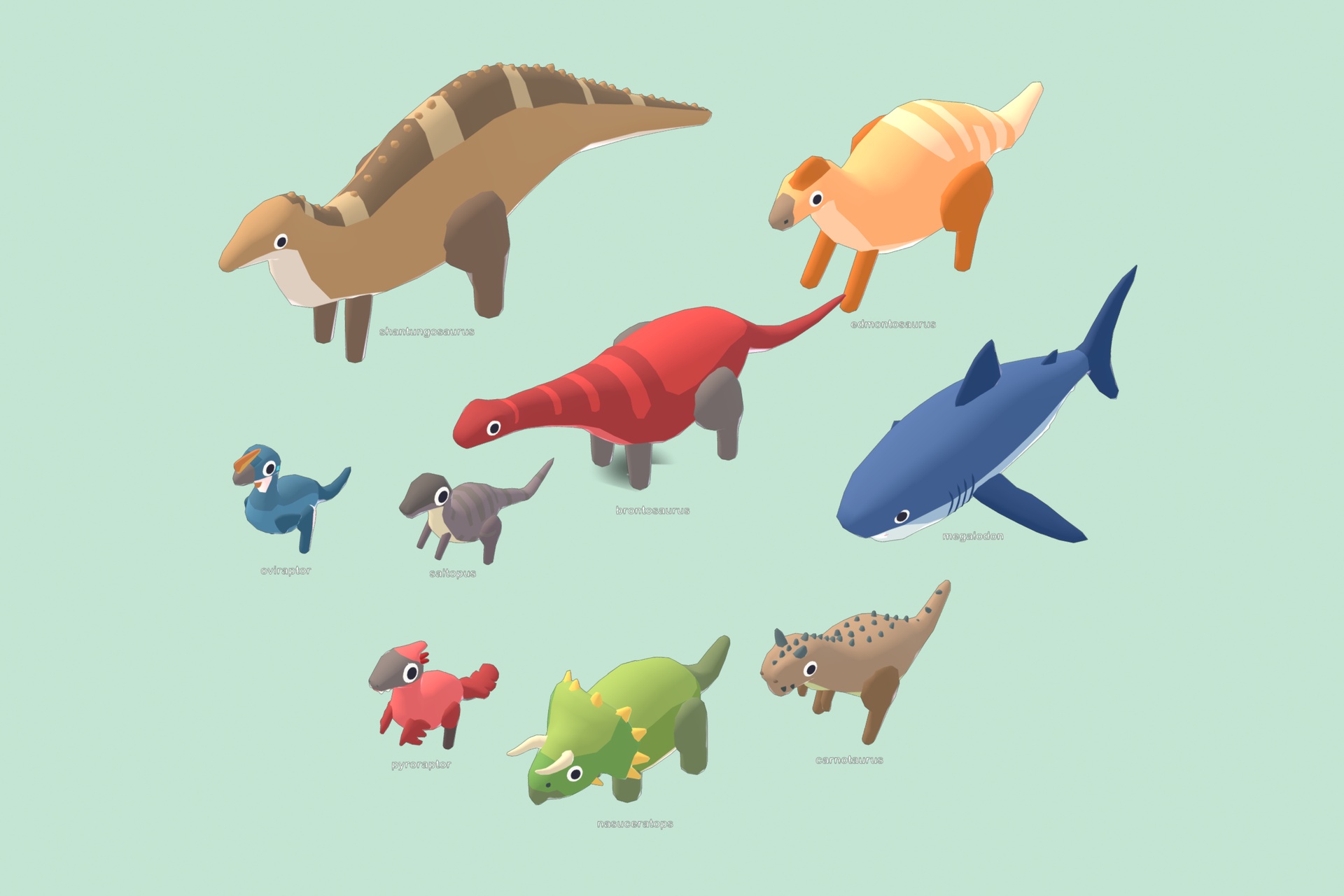 Media 1 for listing Quirky Series Dinosaur Vol 1