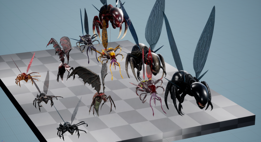 Monster pack 01 | Fab