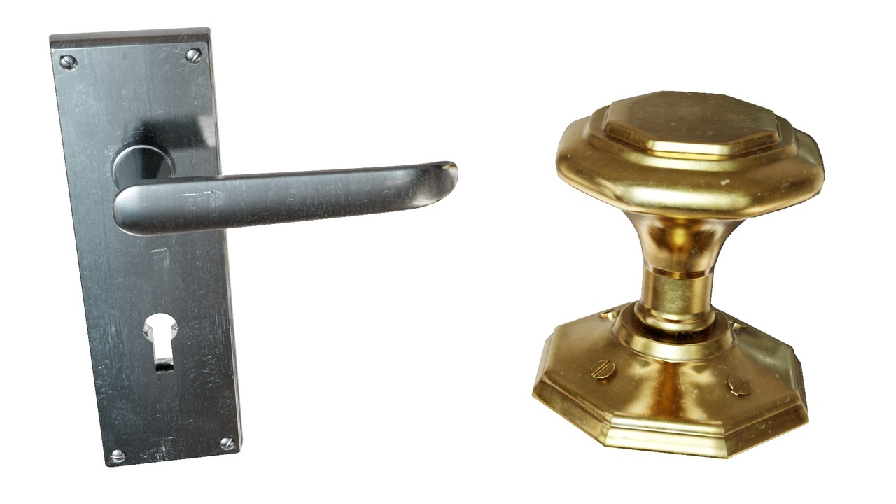 Media 1 for listing Doorhandle 3D Model Set