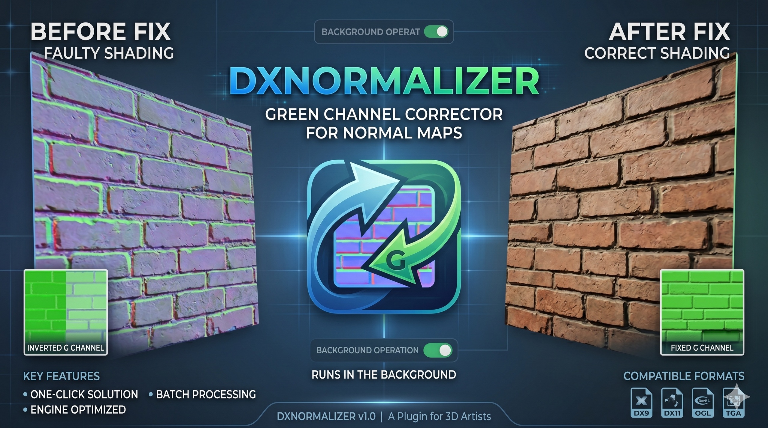 Media 1 for listing DXNormalizer