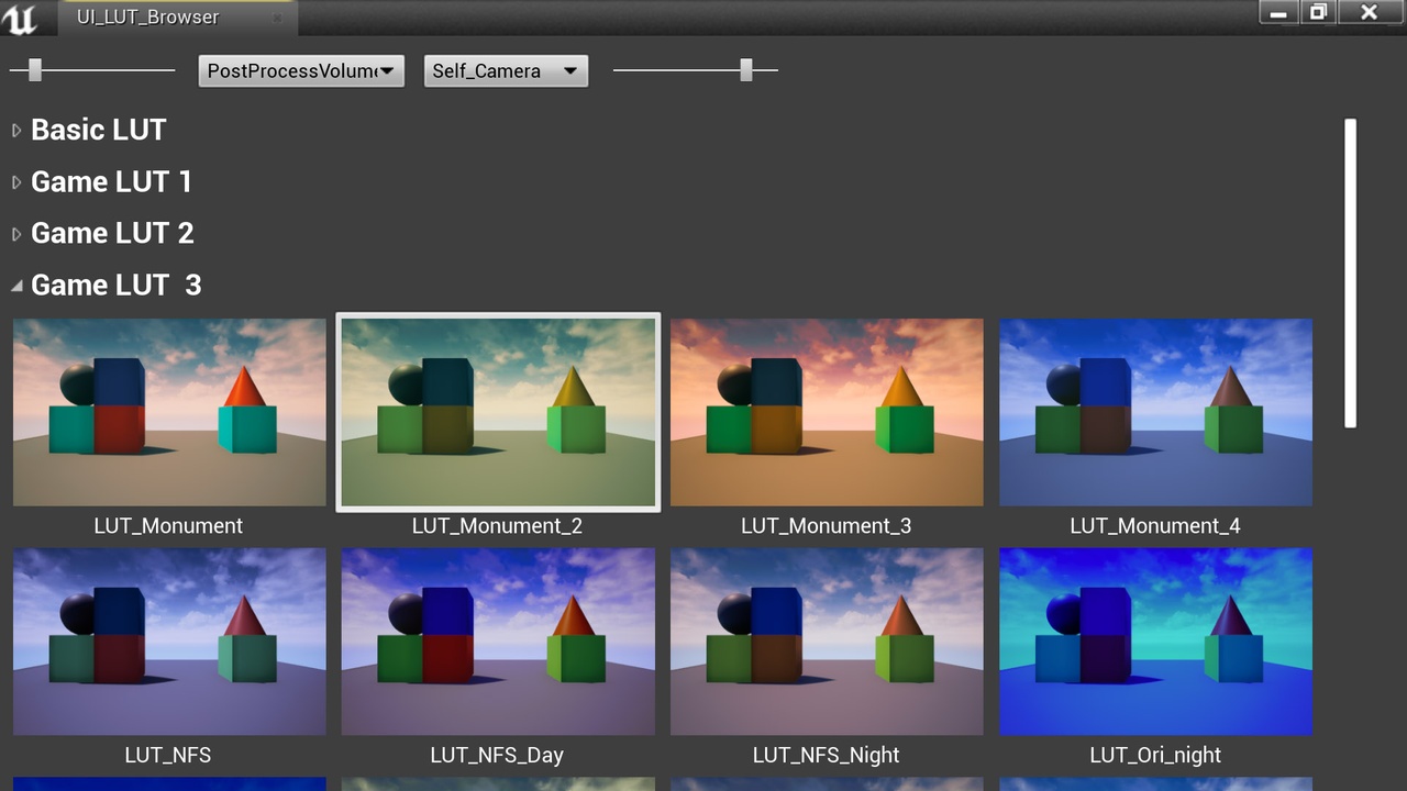 Медиа 1 для объявления LUT Browser