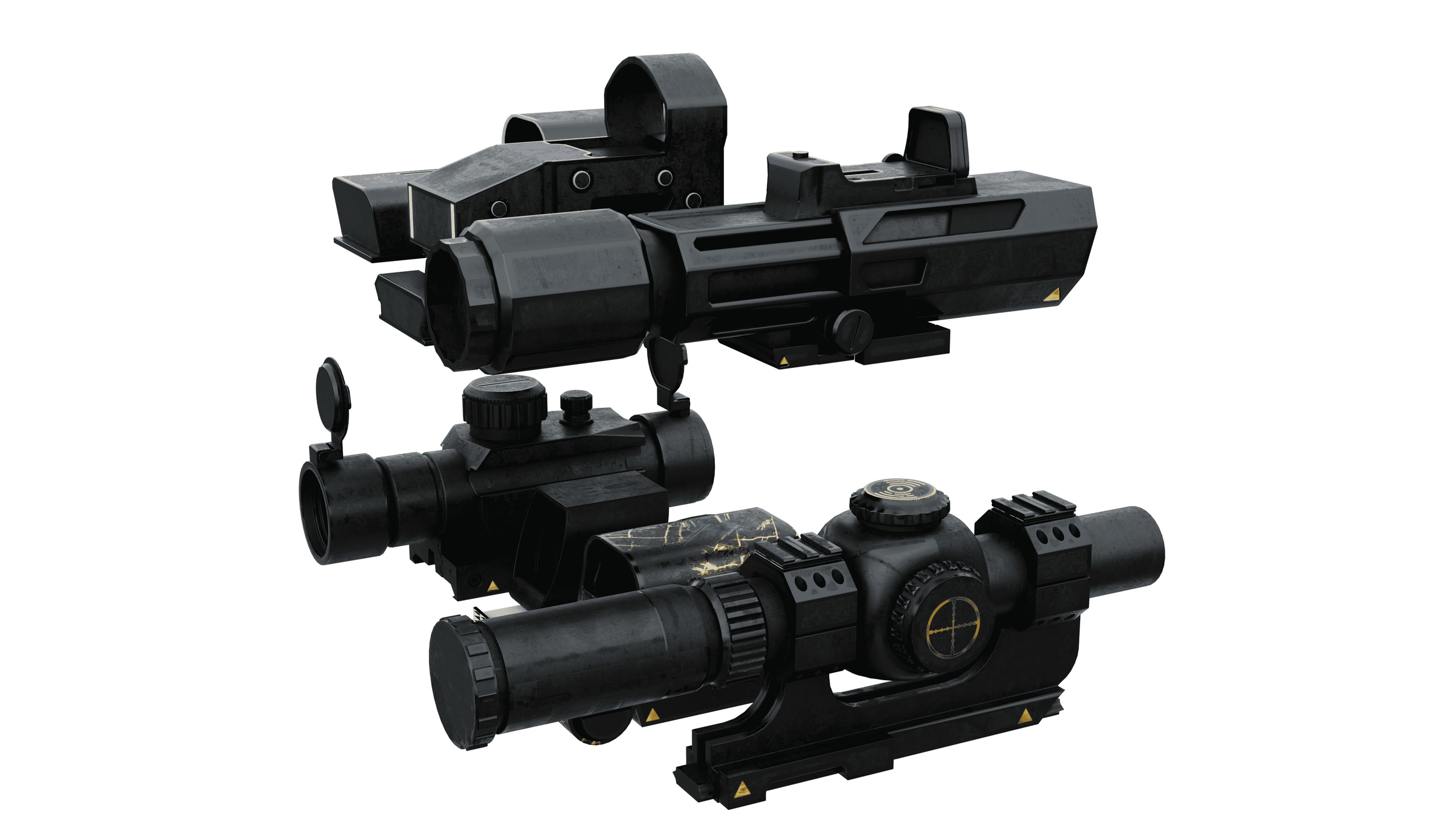 Media 1 for listing Gun Scope Collection