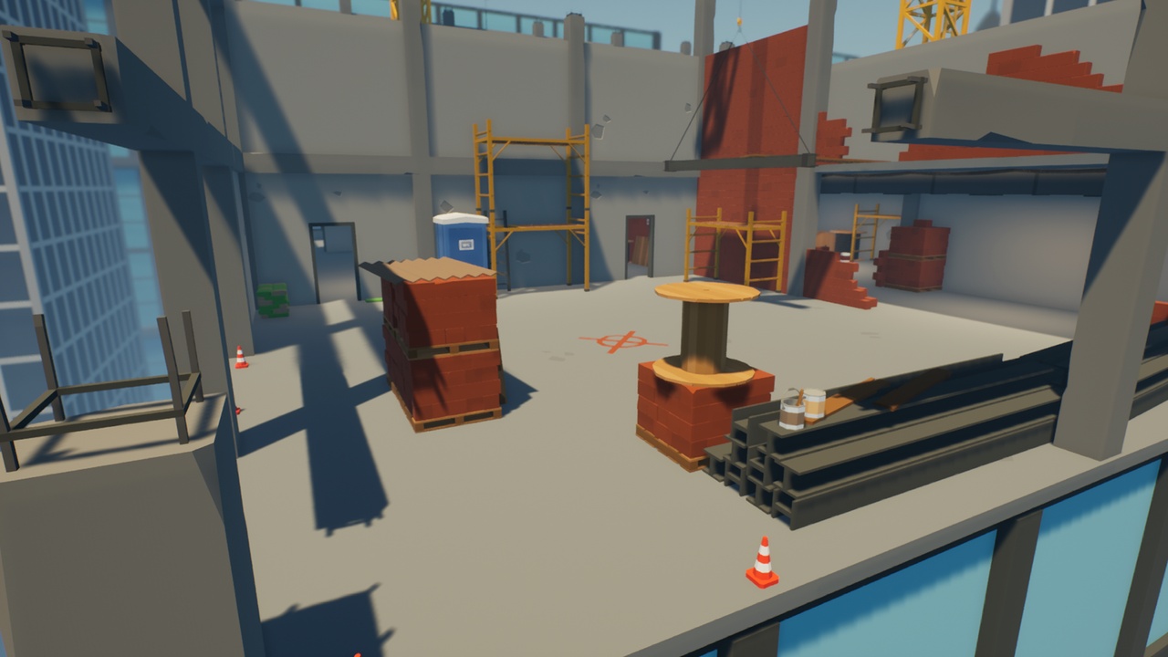 Media 1 for listing Low Poly FPS Map Vol.6 - Shooter Construction Map