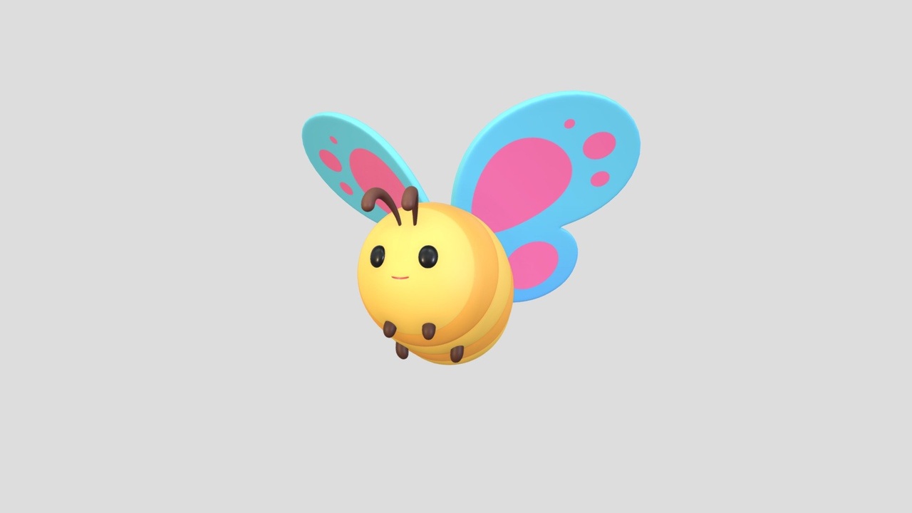 Media 1 for listing Character328 Butterfly