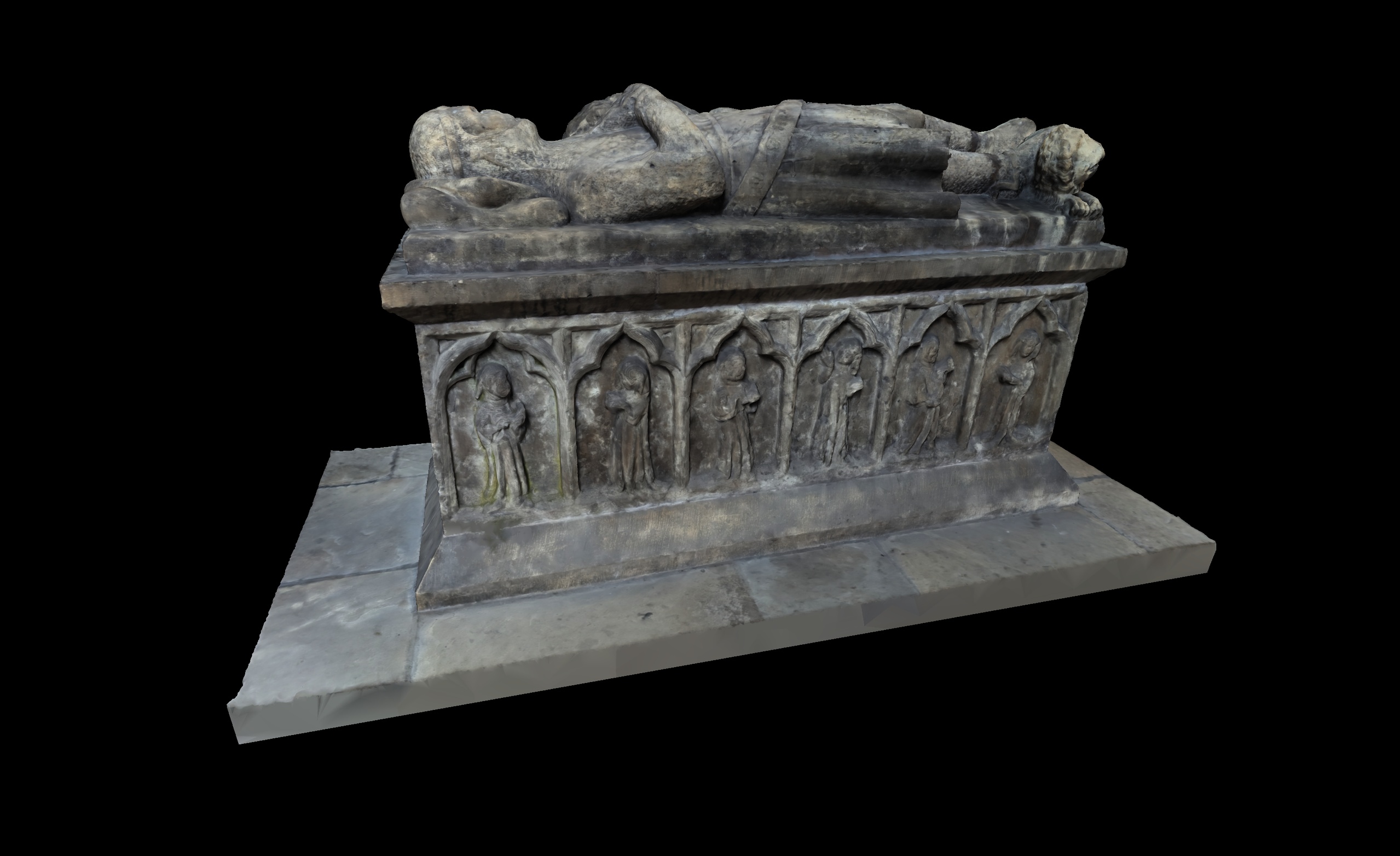 Media 1 for listing Medieval Tomb and Effigy, Howden