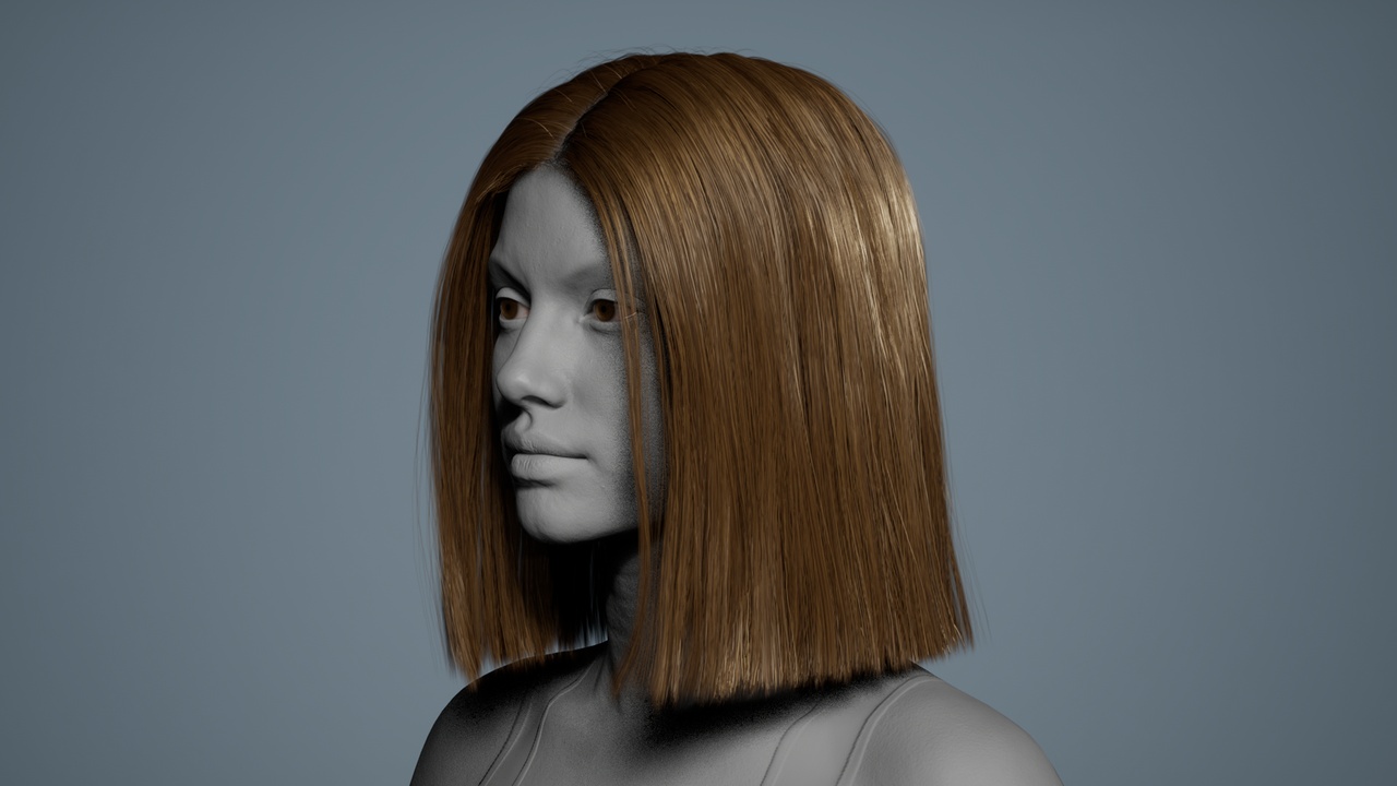 Media 1 for listing Loose 02 - MetaHuman Hair Groom
