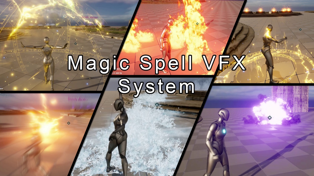 Magic Spell VFX System | Fab