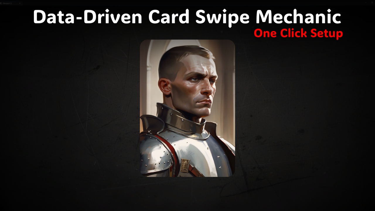 Media 1 for listing Data-Driven Card Swipe Mechanic (Mobile Friendly and Small)