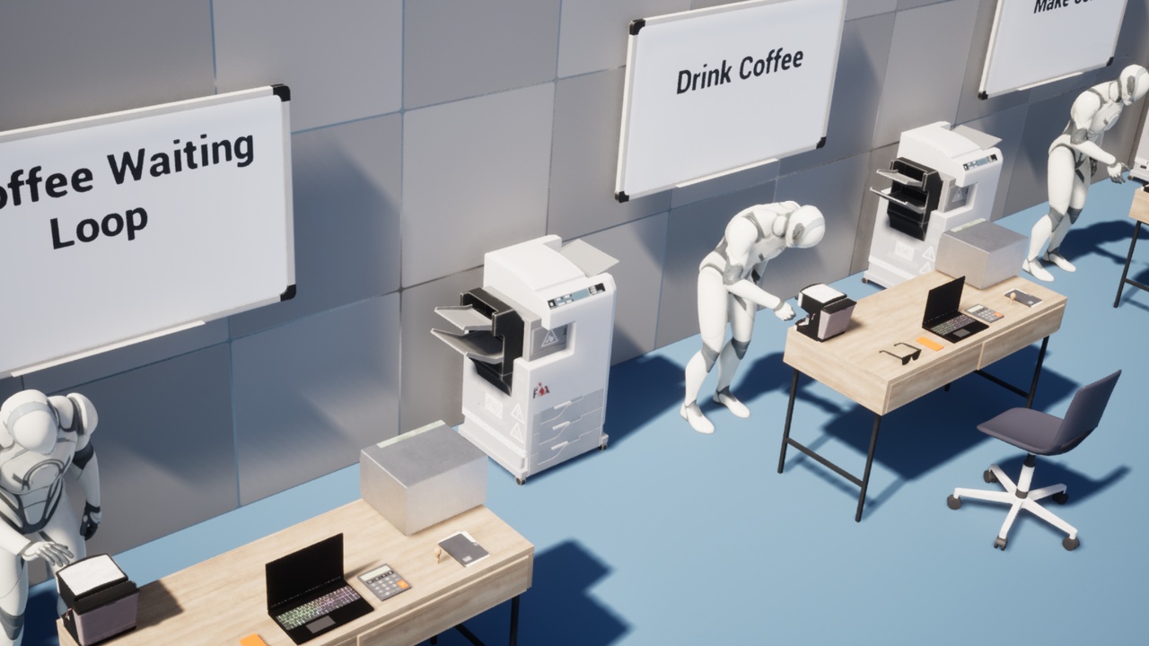 Media 1 for listing Office Worker Animation