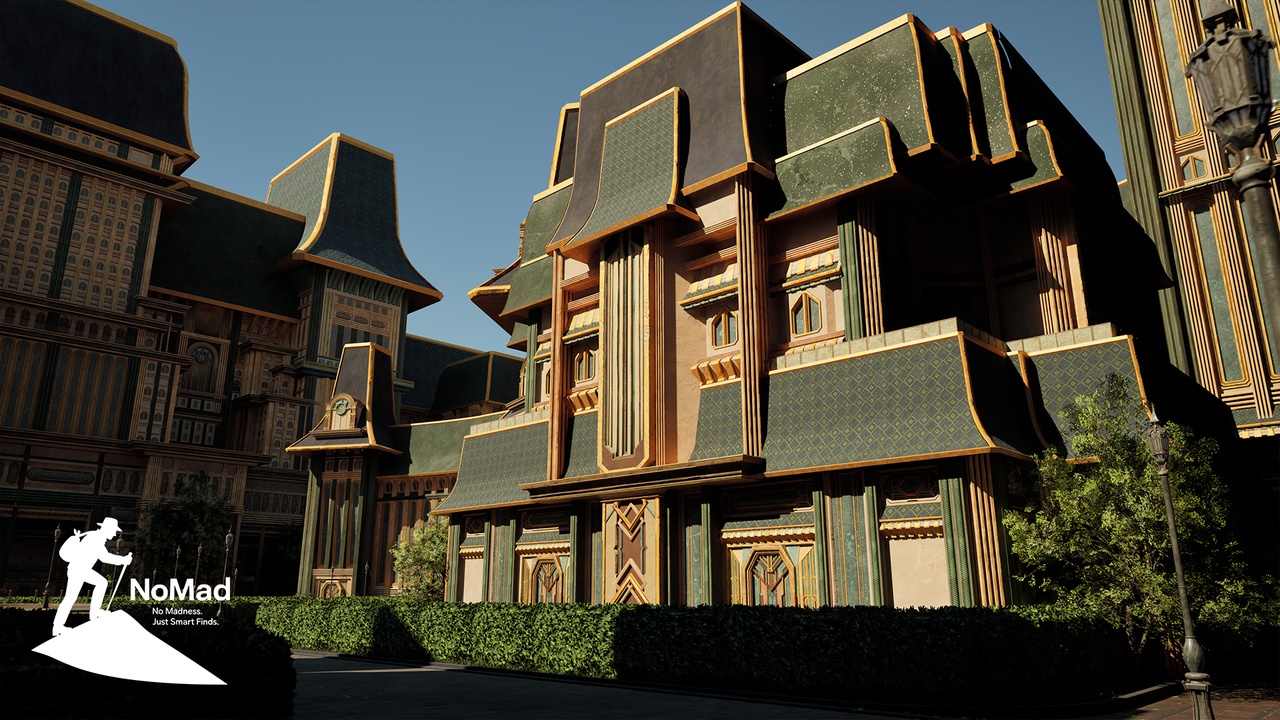 Media 1 for listing Verdant Square – Stylized Modular Environment