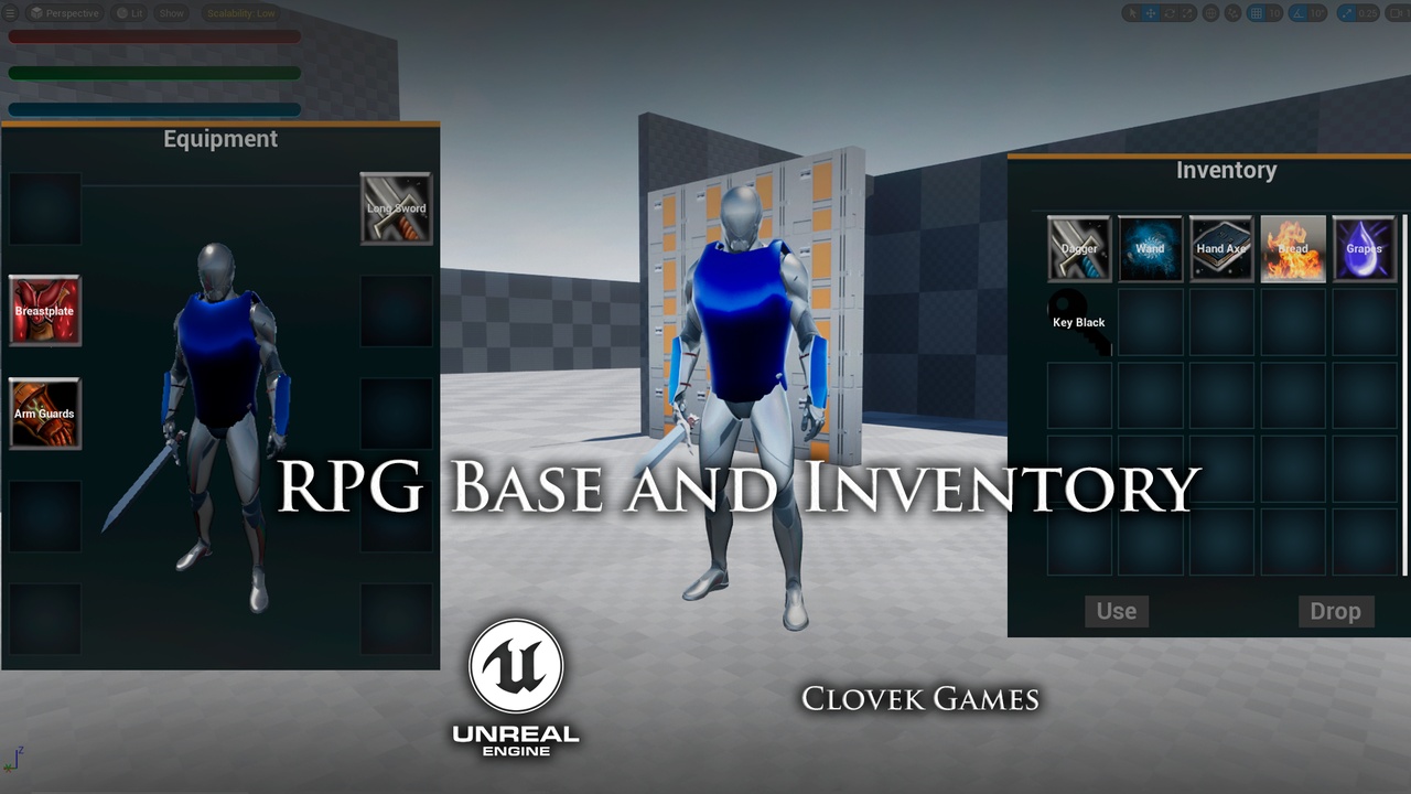 RPG Base And Inventory   제품 등록을 위한 미디어 1개