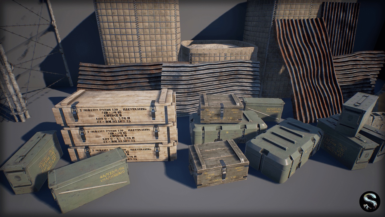 Media 1 for listing Military Props Pack